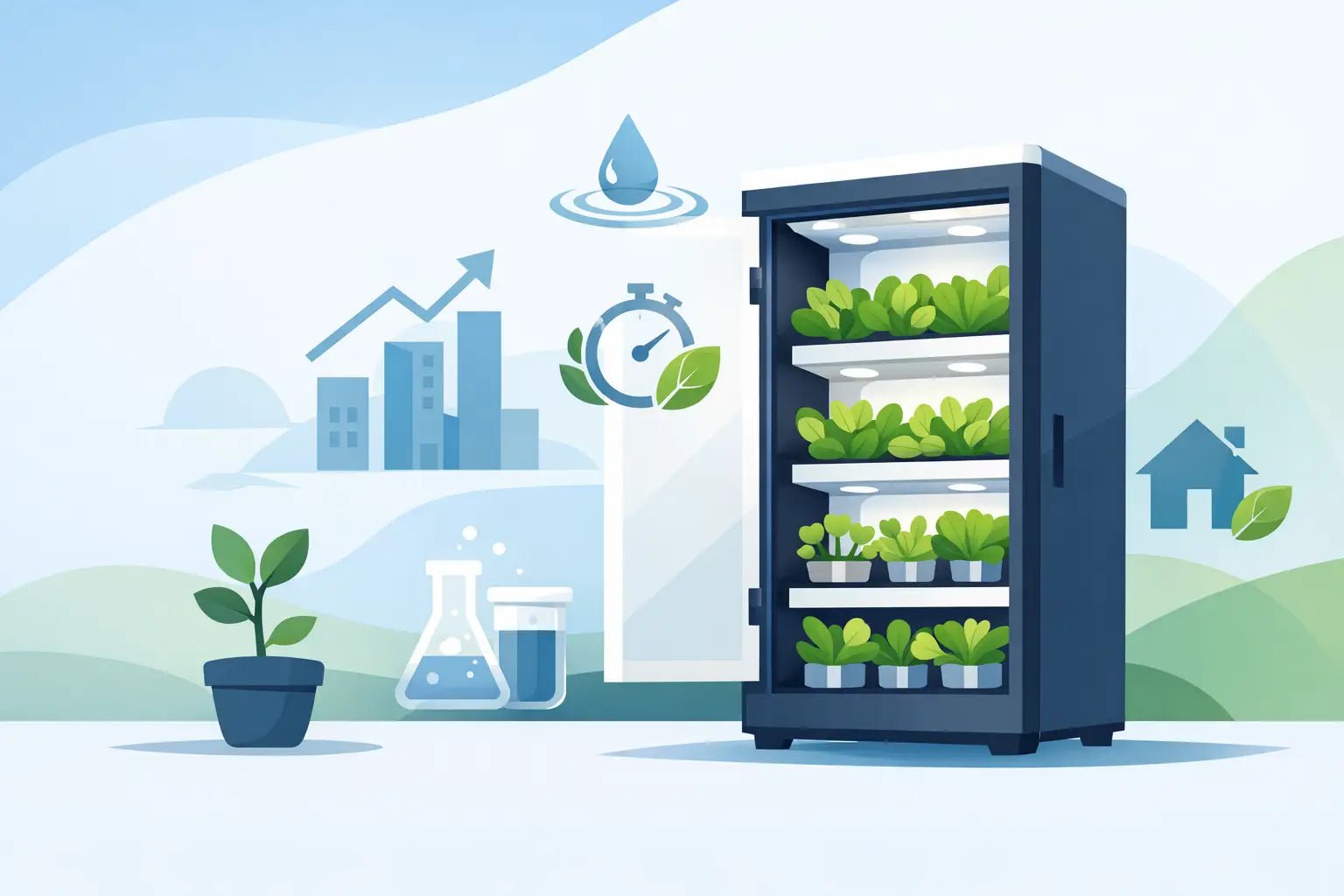 Is a Hydroponic Cabinet Worth It? - Unique Hydroponics
