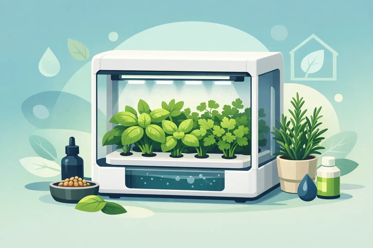 Best Hydroponic Grow Box for Herbs - Unique Hydroponics