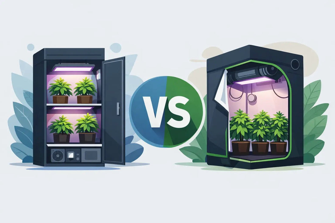 Grow Cabinet vs Grow Tent: Which Fits You? - Unique Hydroponics
