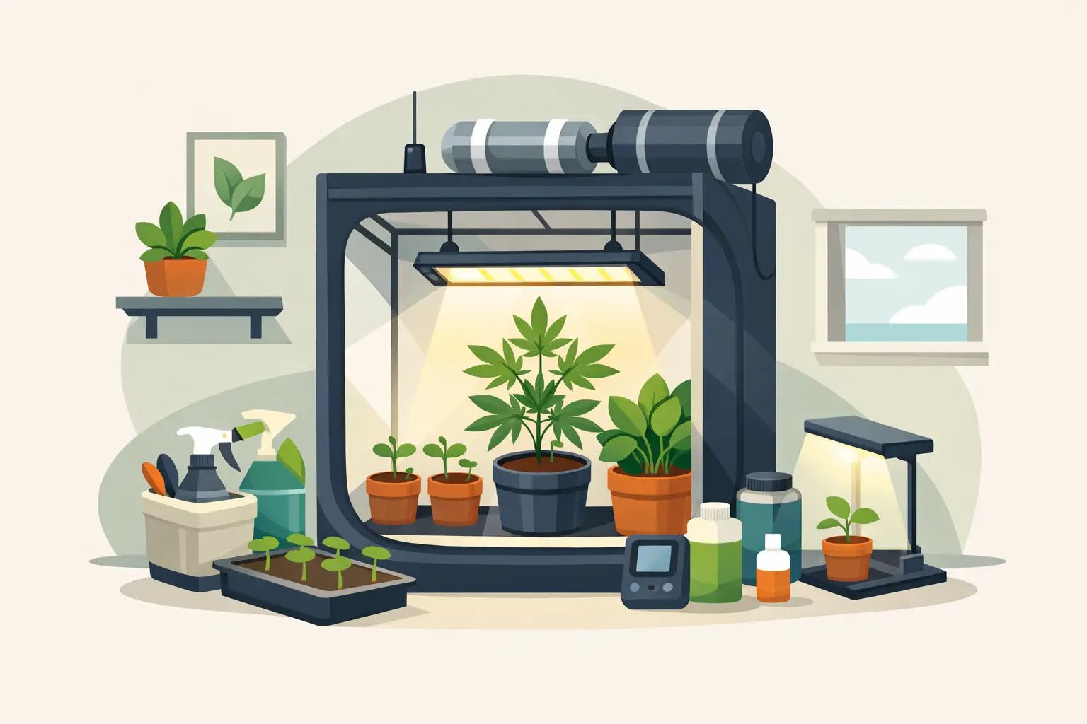 Complete Indoor Grow Kit Guide for Small Spaces - Unique Hydroponics