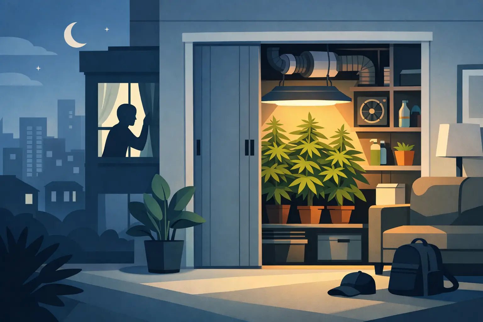 Stealth Growing for Renters That Actually Works - Unique Hydroponics