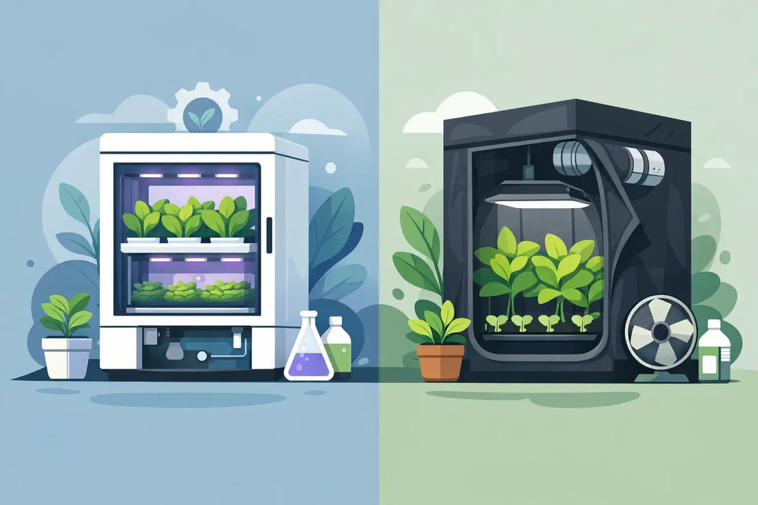 Hydroponic Cabinet or Grow Tent? - Unique Hydroponics
