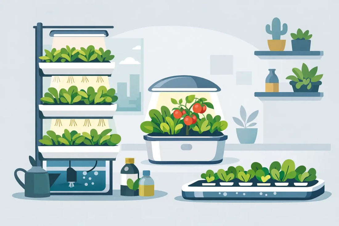 Small Space Hydroponics That Actually Work - Unique Hydroponics