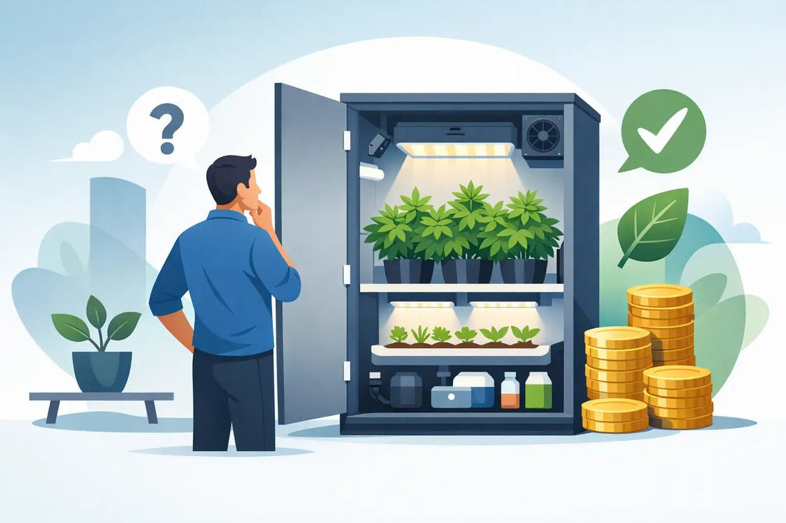 Are Grow Cabinets Worth It? Honest Answer - Unique Hydroponics