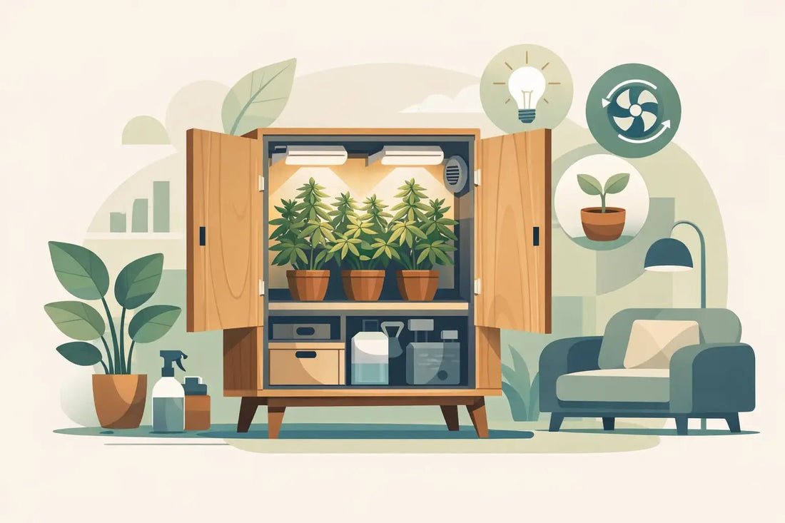 Furniture Style Grow Cabinet: What to Know - Unique Hydroponics