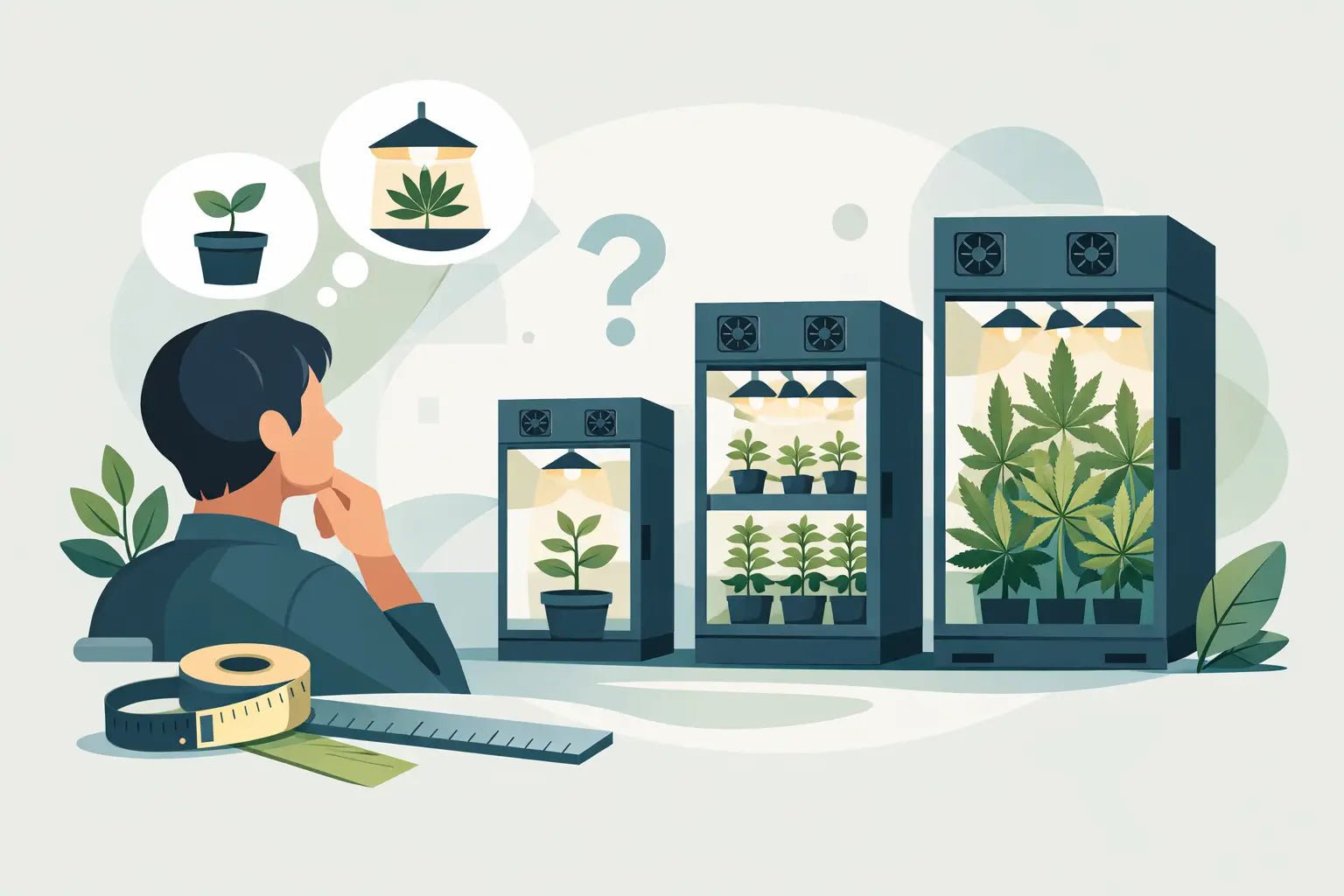 What Size Grow Cabinet Do I Need? - Unique Hydroponics