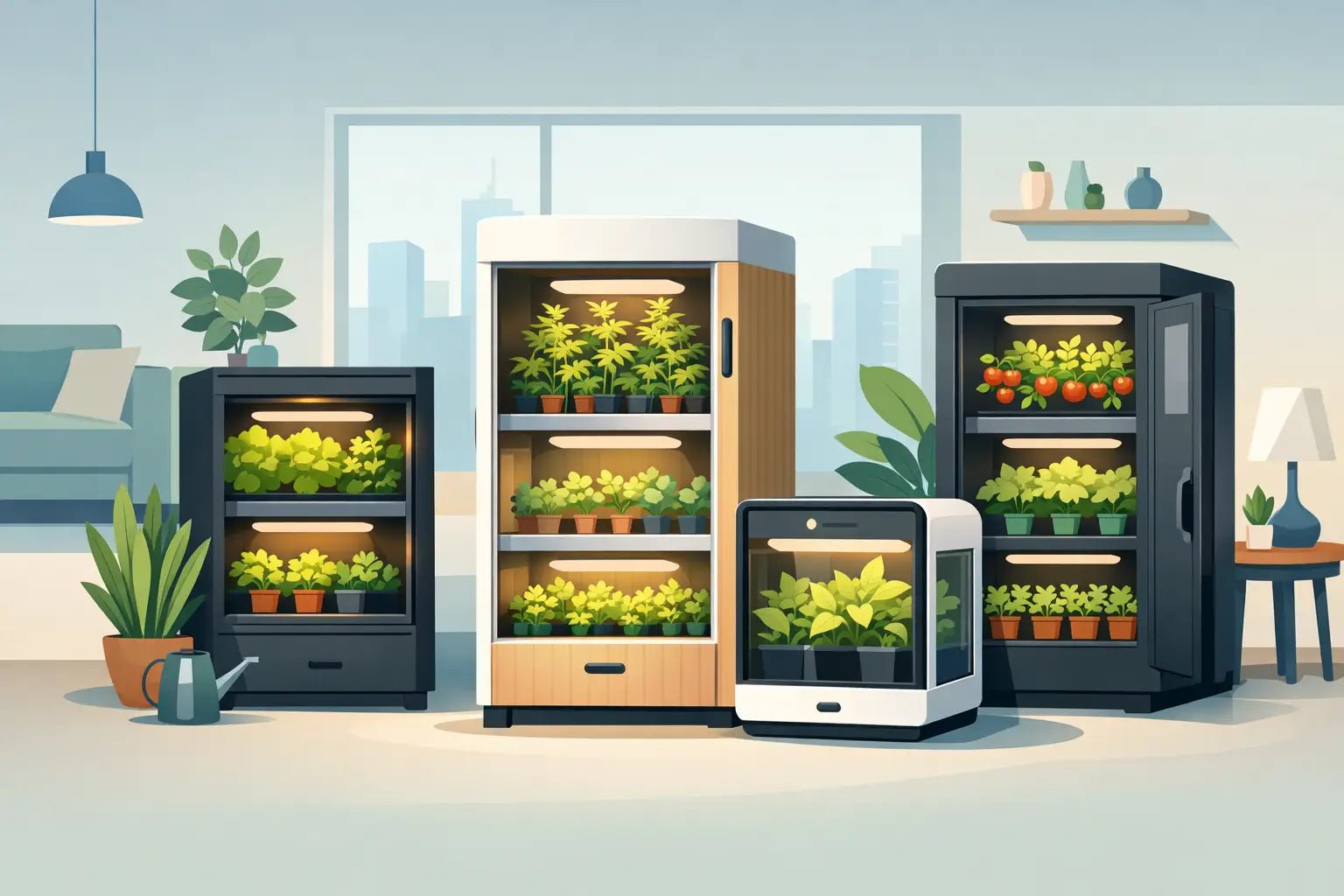 7 Best Apartment Grow Cabinets Worth Buying - Unique Hydroponics