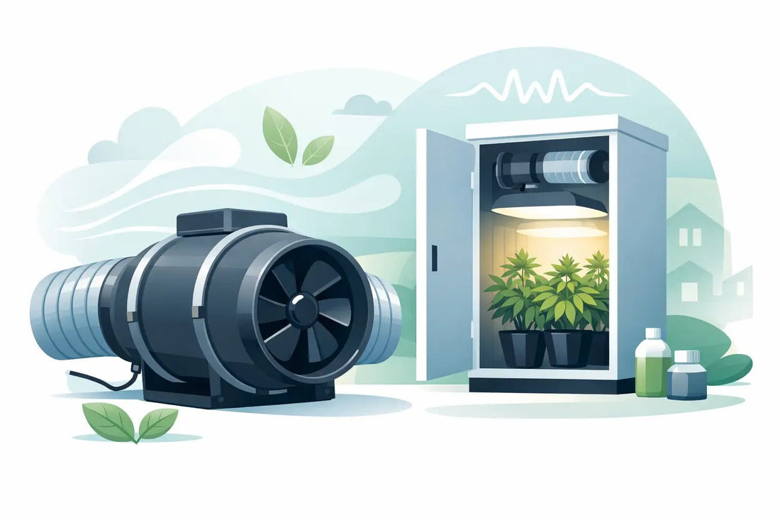 Best Quiet Inline Fan for Grow Cabinets - Unique Hydroponics
