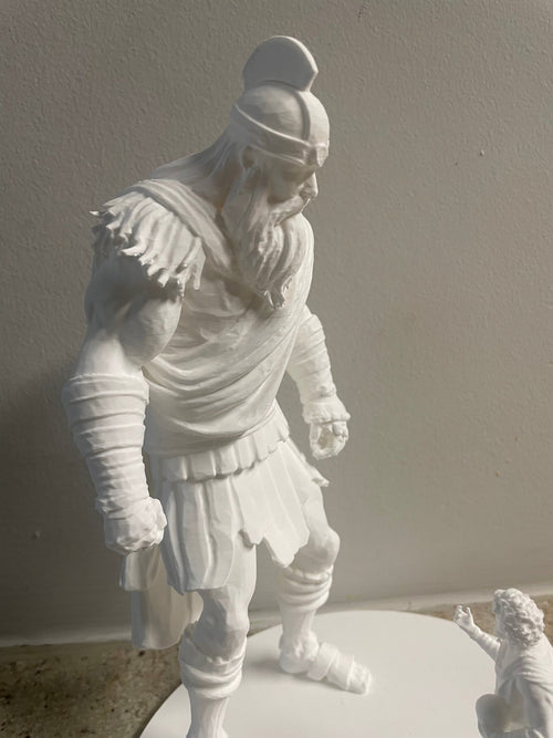 David and Goliath Custom Made Statue - Unique Hydroponics