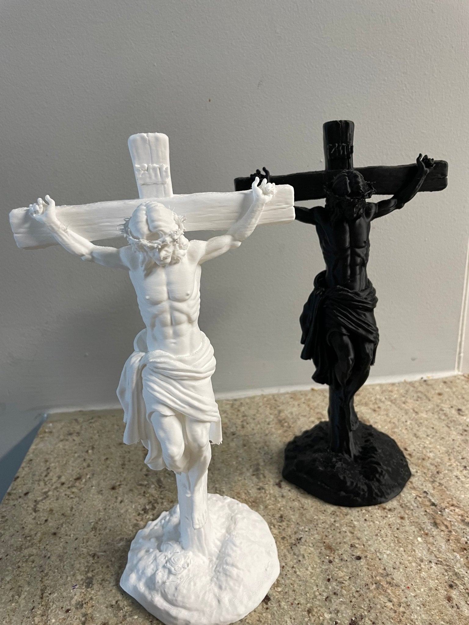 Custom Made Crucifix Desk Statue - Unique Hydroponics