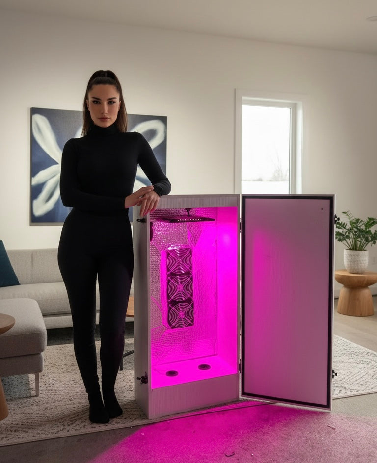 Ghost Pro Cabinet Deluxe Hydroponic Grow Box System