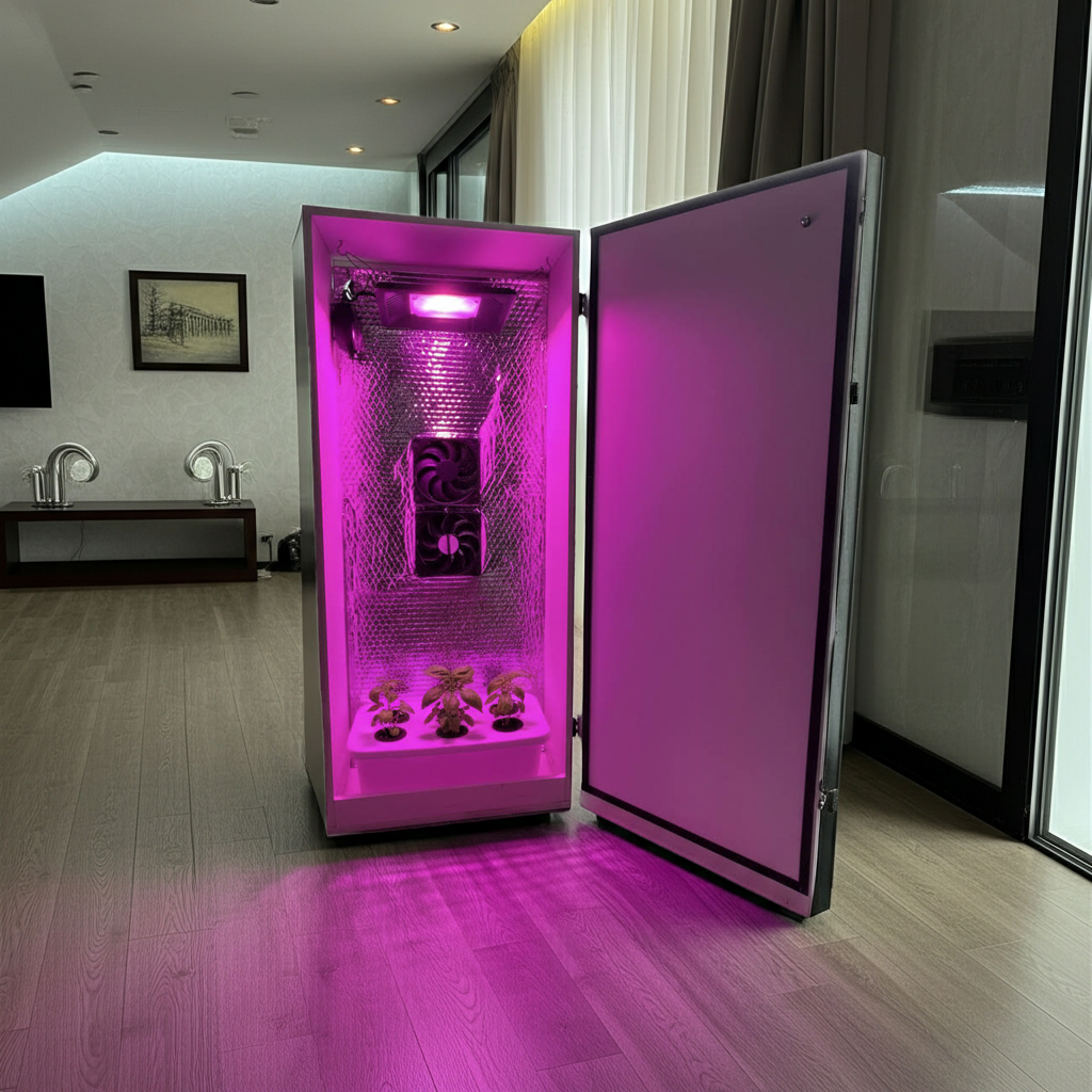 Ghost Cabinet Economy Hydroponic Stealth Grow Cabinet