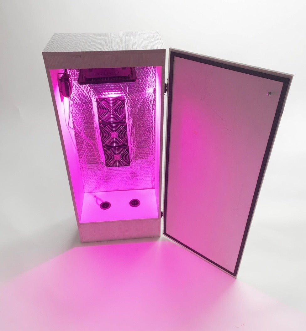 Ghost Pro Cabinet Deluxe Hydroponic Grow Box System - Unique Hydroponics