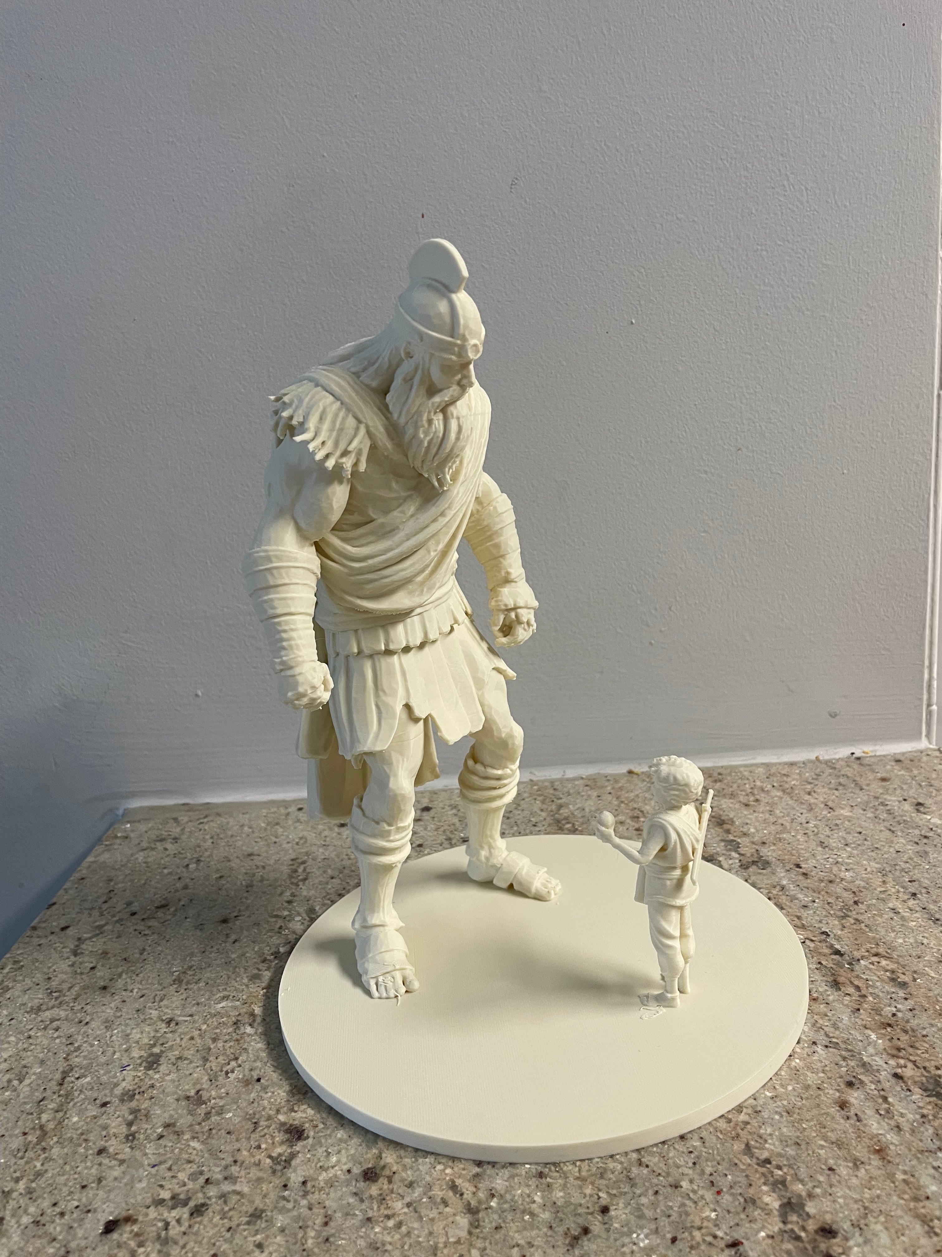 David and Goliath Custom Made Statue