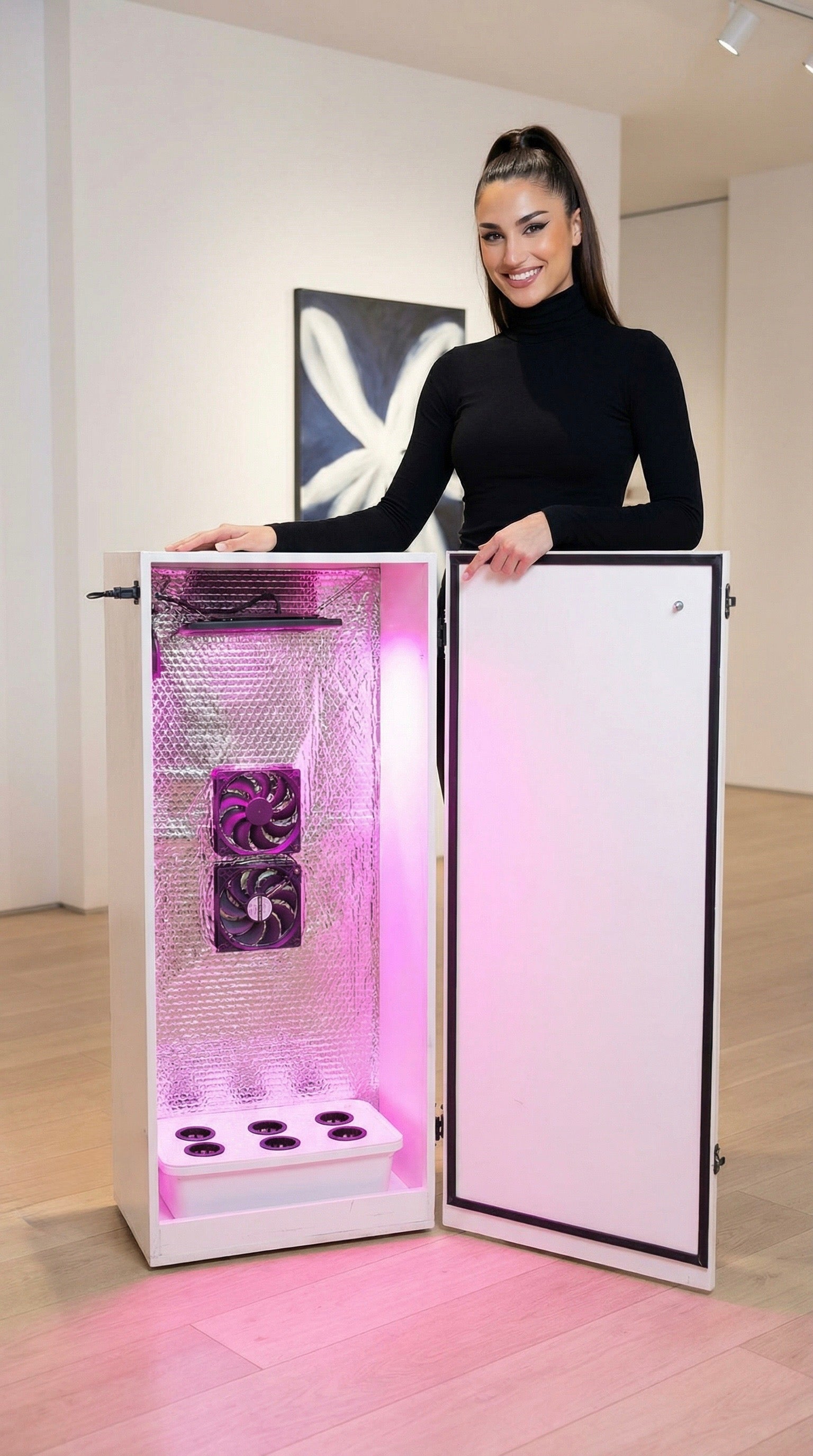 Ghost Cabinet Economy Hydroponic Stealth Grow Cabinet