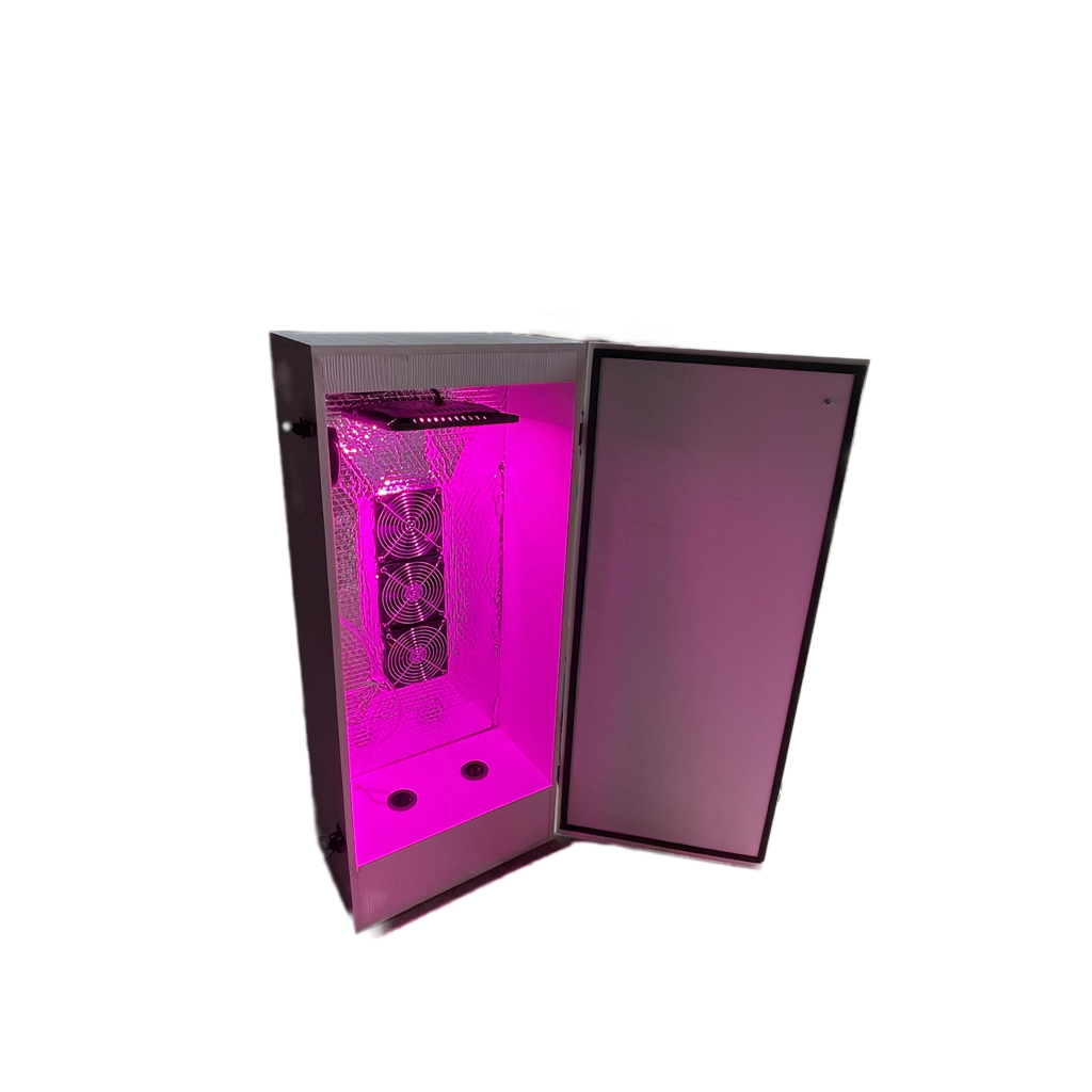 Ghost Pro Cabinet Deluxe Hydroponic Grow Box System